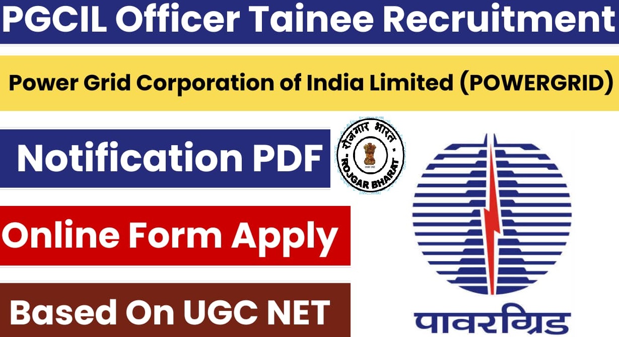 Power Grid Officer Trainee Recruitment Online Form 2024